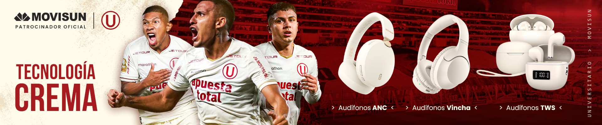 Movisun, patrocinador oficial de Universitario