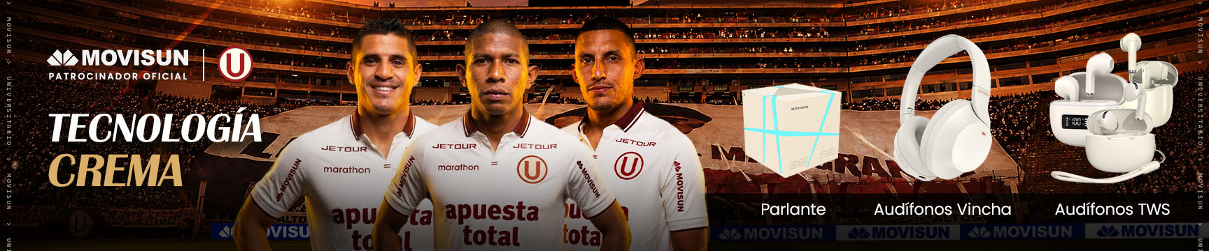 Movisun, patrocinador oficial de Universitario