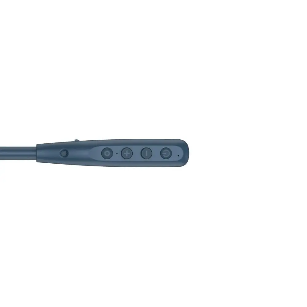 MOVISUN Flex Super2 Azul – Audífonos Collar Magnéticos con Pantalla Digital, 41h de Reproducción, Bluetooth 5.3, Modo Juego y Micrófono