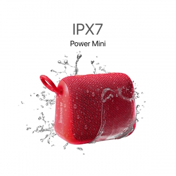 MOVISUN Parlante Acuático Power Mini Rojo