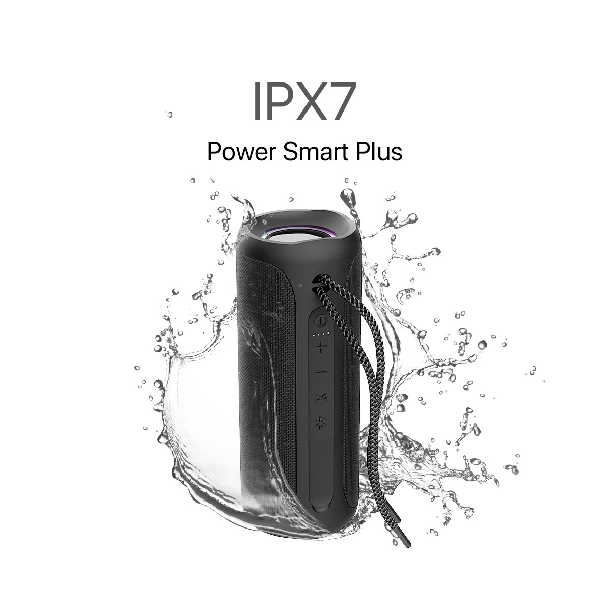 MOVISUN Parlante Acuático Power Smart Plus Negro
