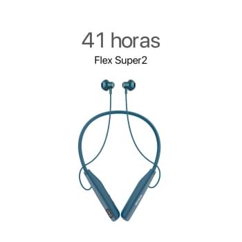 MOVISUN Audífonos Inalámbricos de Collar Flex Super2 Azul