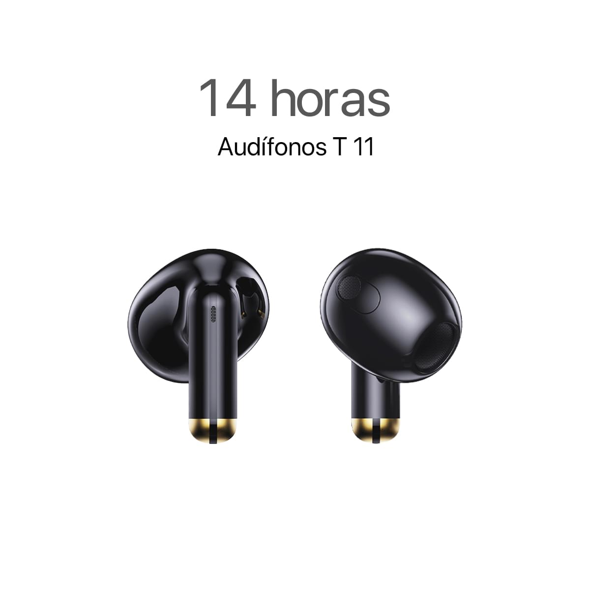 MOVISUN Audífonos Inalámbricos T 11 Negro