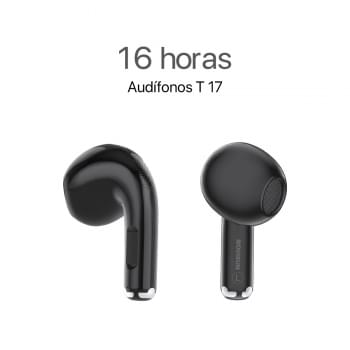 MOVISUN Audífonos Inalámbricos T 17 Negro