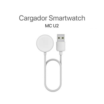 MOVISUN Cargador de Smartwatch MC U2 Blanco