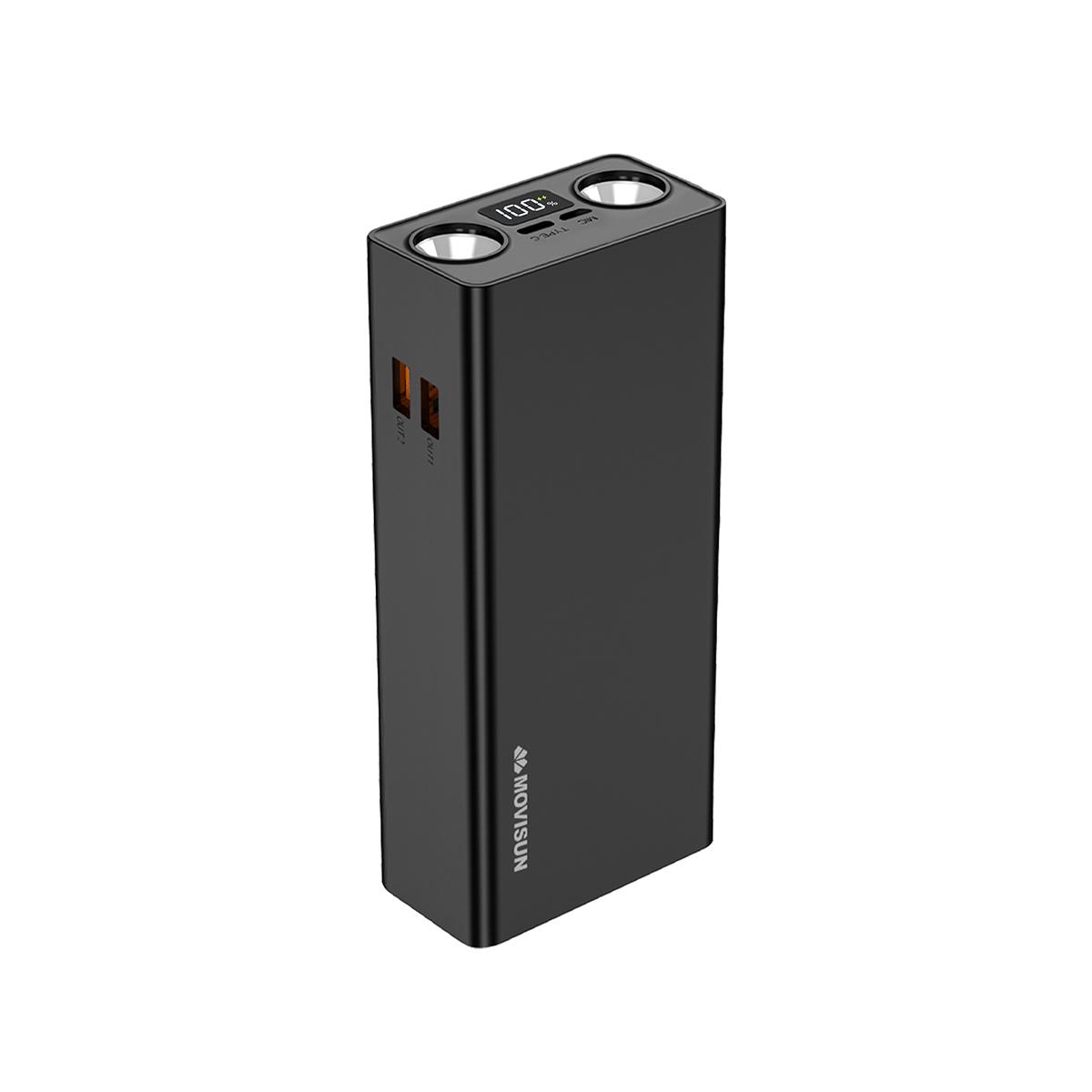 MOVISUN Cargador Portátil Rocket X27 Negro