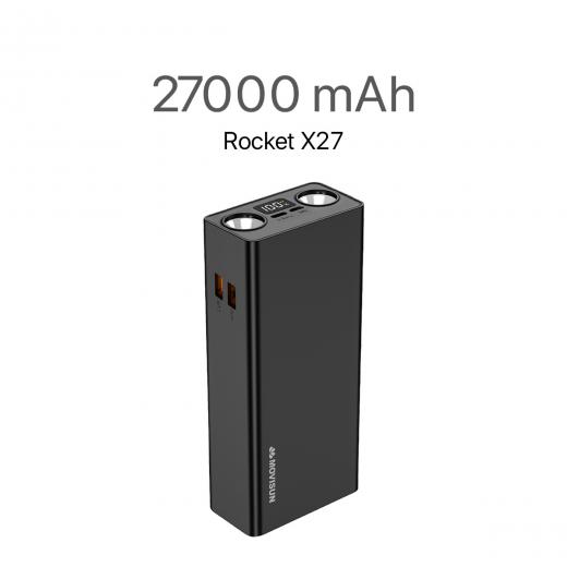MOVISUN Cargador Portátil de 27000 mAh Rocket X27 Negro