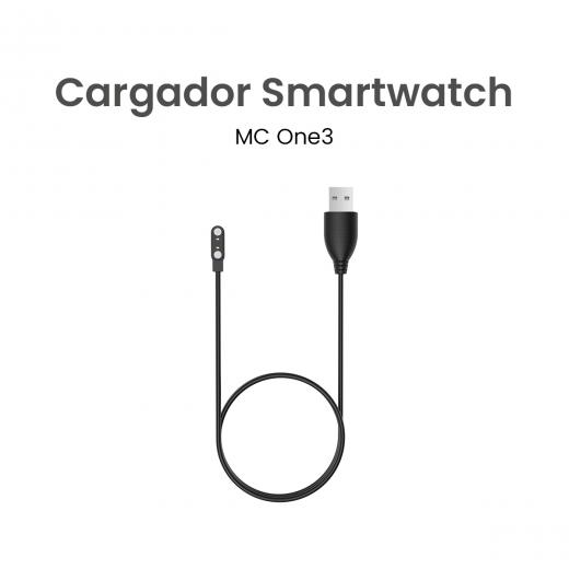 MOVISUN Cargador de Smartwatch MC ONE3 Negro