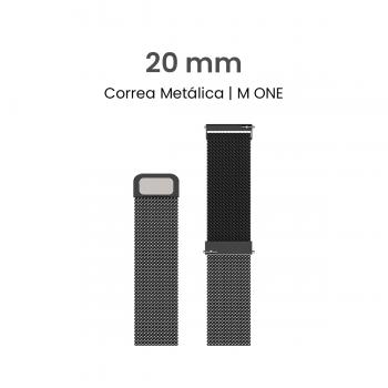MOVISUN Correa de Smartwatch Metal M ONE Negro
