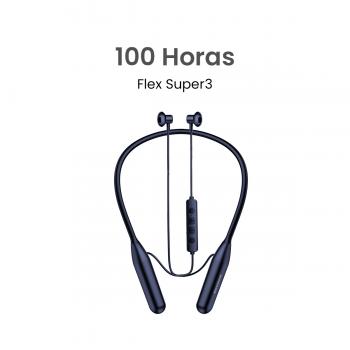 MOVISUN Flex Super3 Azul – Audífonos Collar Magnéticos con 100h de Reproducción, Modo Juego, Micrófono Incorporado, Bluetooth 5.3, Controles Físicos