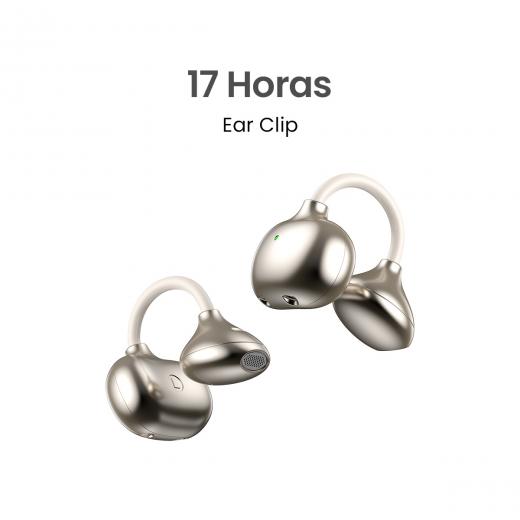 MOVISUN Ear Clip Blanco – Audífonos Inalámbricos Estilo Arete, Diseño Abierto, Hasta 17h, Bluetooth 6.0, Micrófono, Diseño Ergonómico sin Presión MOVISUN Ear Clip Blanco – Audífonos Inalámbricos Estilo Arete, Diseño Abierto, Hasta 17h, Bluetooth 6.0, Micrófono, Diseño Ergonómico sin Presión