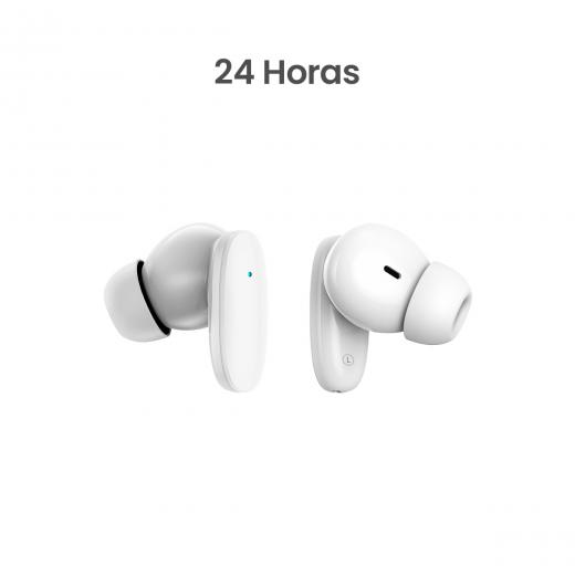 MOVISUN T 16 Blanco - Audífonos inalámbricos con hasta 24 h de autonomía, y modo juego