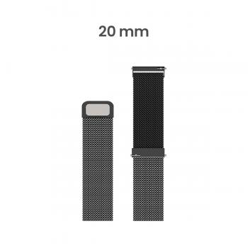 MOVISUN Correa de Smartwatch Metal M ONE Negro