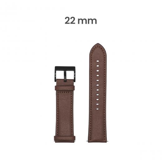 MOVISUN Correa de Smartwatch Cuero T U2 Marrón