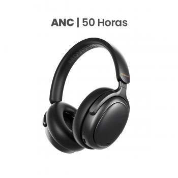 MOVISUN Urban Buds4 - Audífonos Vincha con ANC, 50H de Batería, Bluetooth 5.3, Modo Auxiliar 3.5mm, Diseño Plegable, Micrófono HD, Tipo C