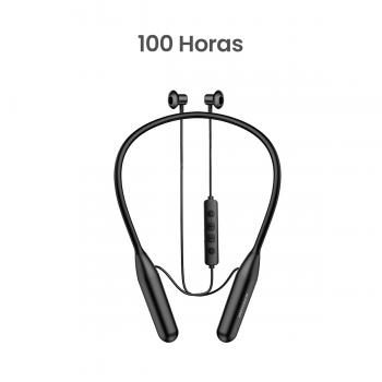 MOVISUN Flex Super3 Negro – Audífonos Collar Magnéticos con 100h de Reproducción, Modo Juego, Micrófono Incorporado, Bluetooth 5.3, Controles Físicos