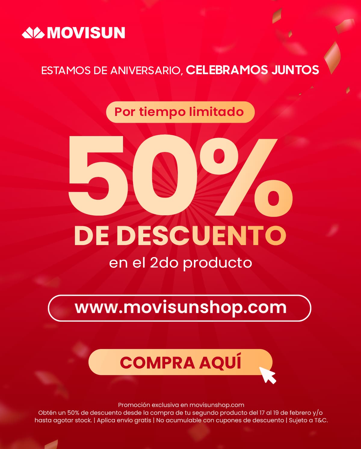ANIVERSARIO MOVISUN 50 DESC
