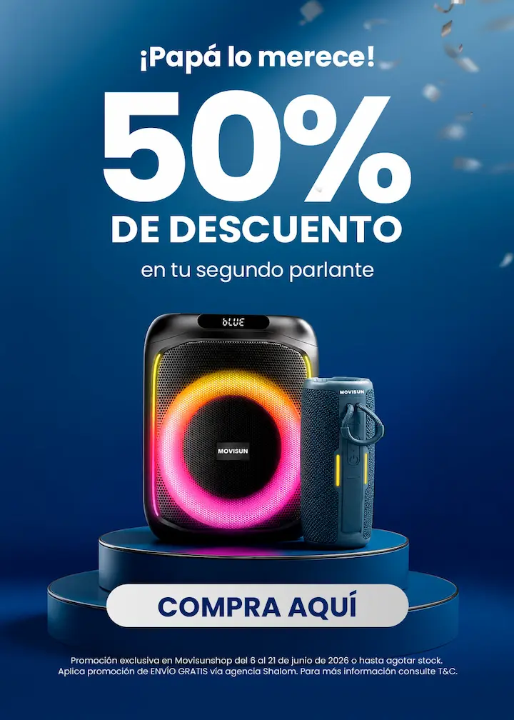 Oferta Exclusiva 50% de descuento en el segundo parlante
