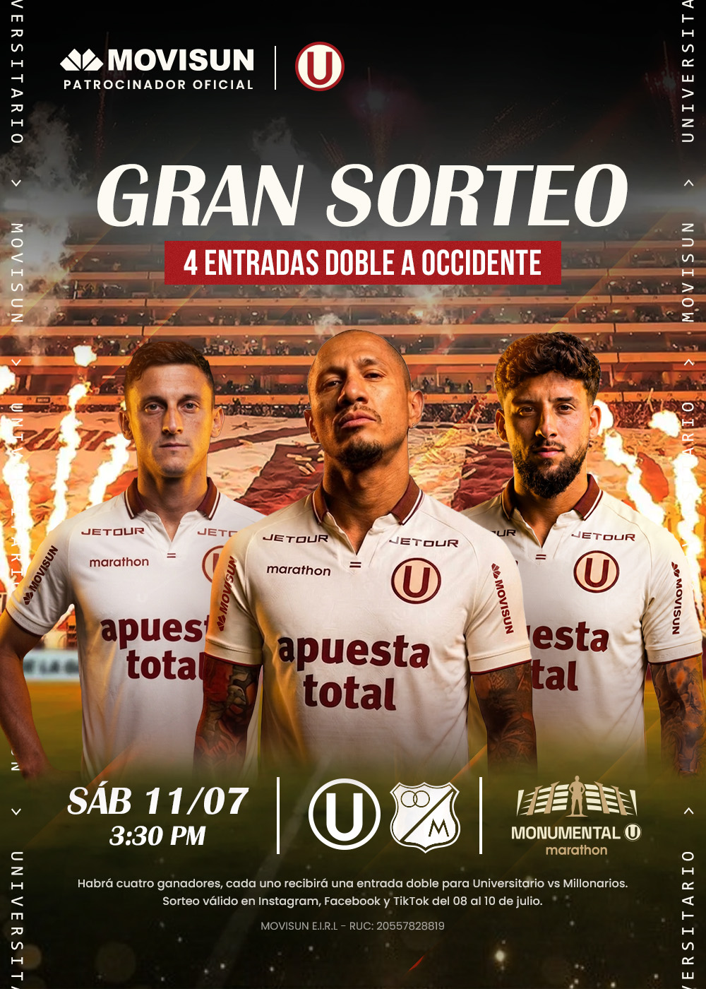 Gran Sorteo | 4 Entradas dobles a Occidente