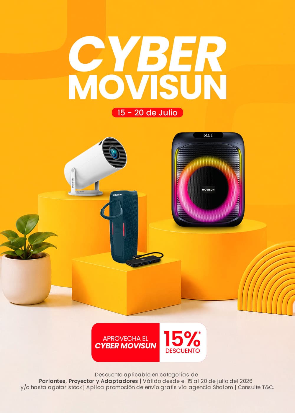 Cyber Movisun | Parlantes