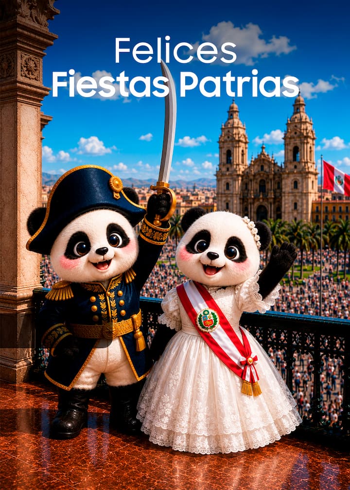Felices Fiestas Patrias, te desea Movisun