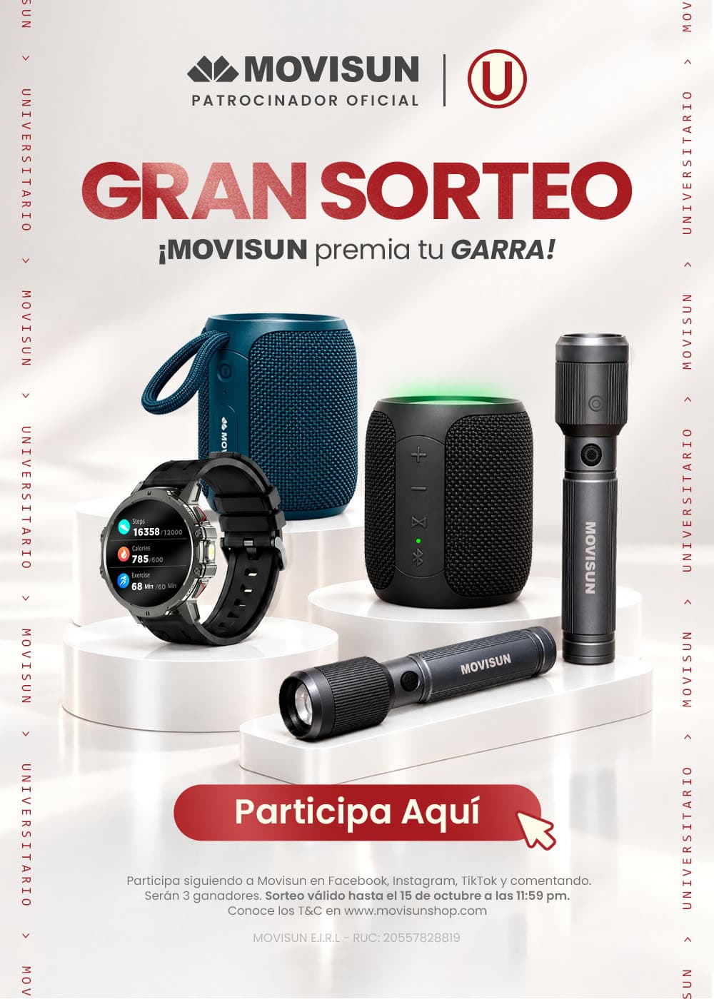 Gran Sorteo | Movisun Premia tu Garra