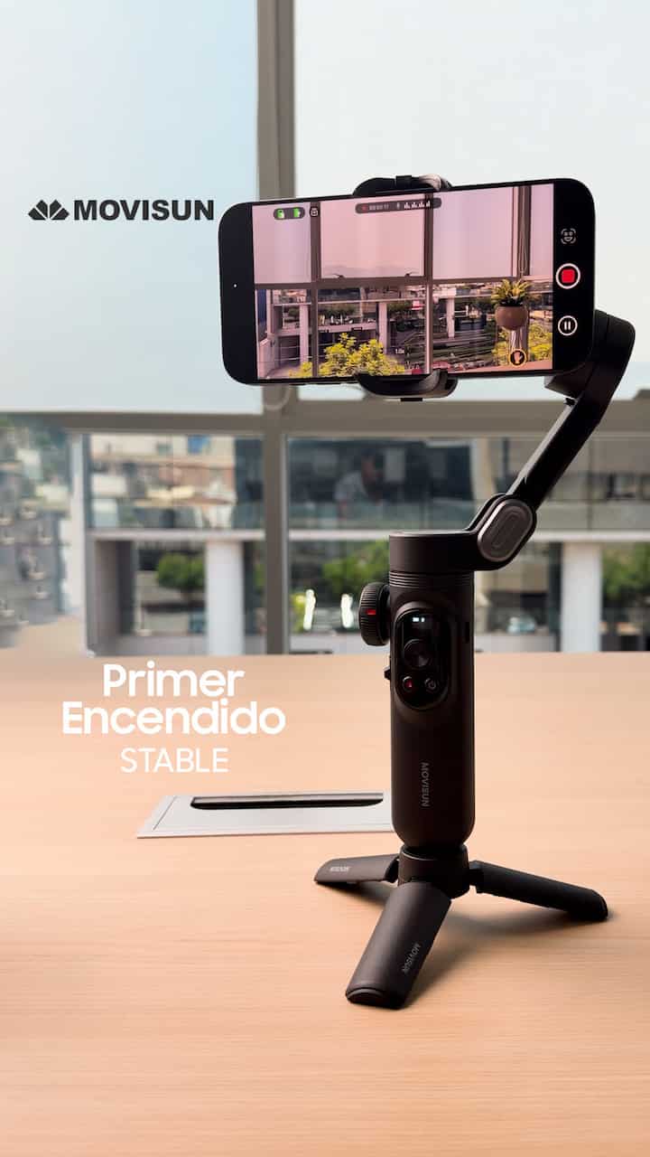 Tutorial primer encendido MOVISUN STABLE