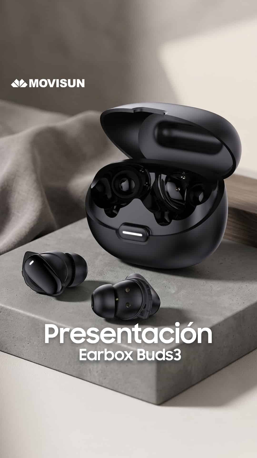 Presentación Earbox Buds3